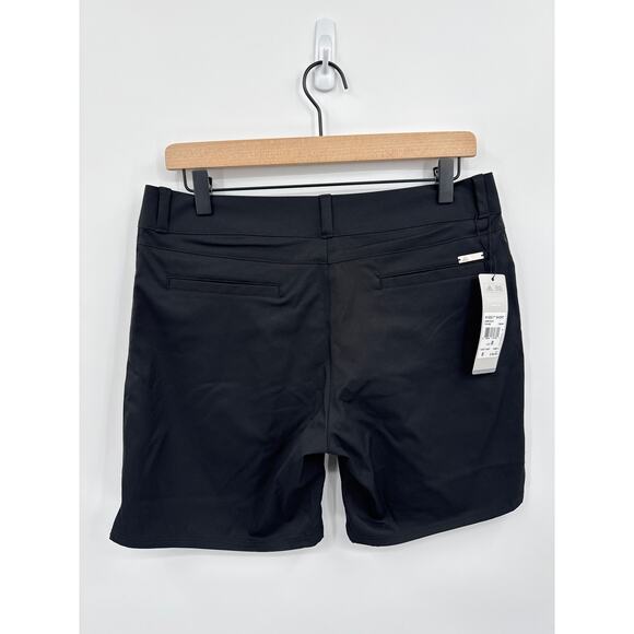 Adidas Golf 7” Black Performance Shorts Size 8 NWT Moisture Wicking Activewear - Picture 3 of 9